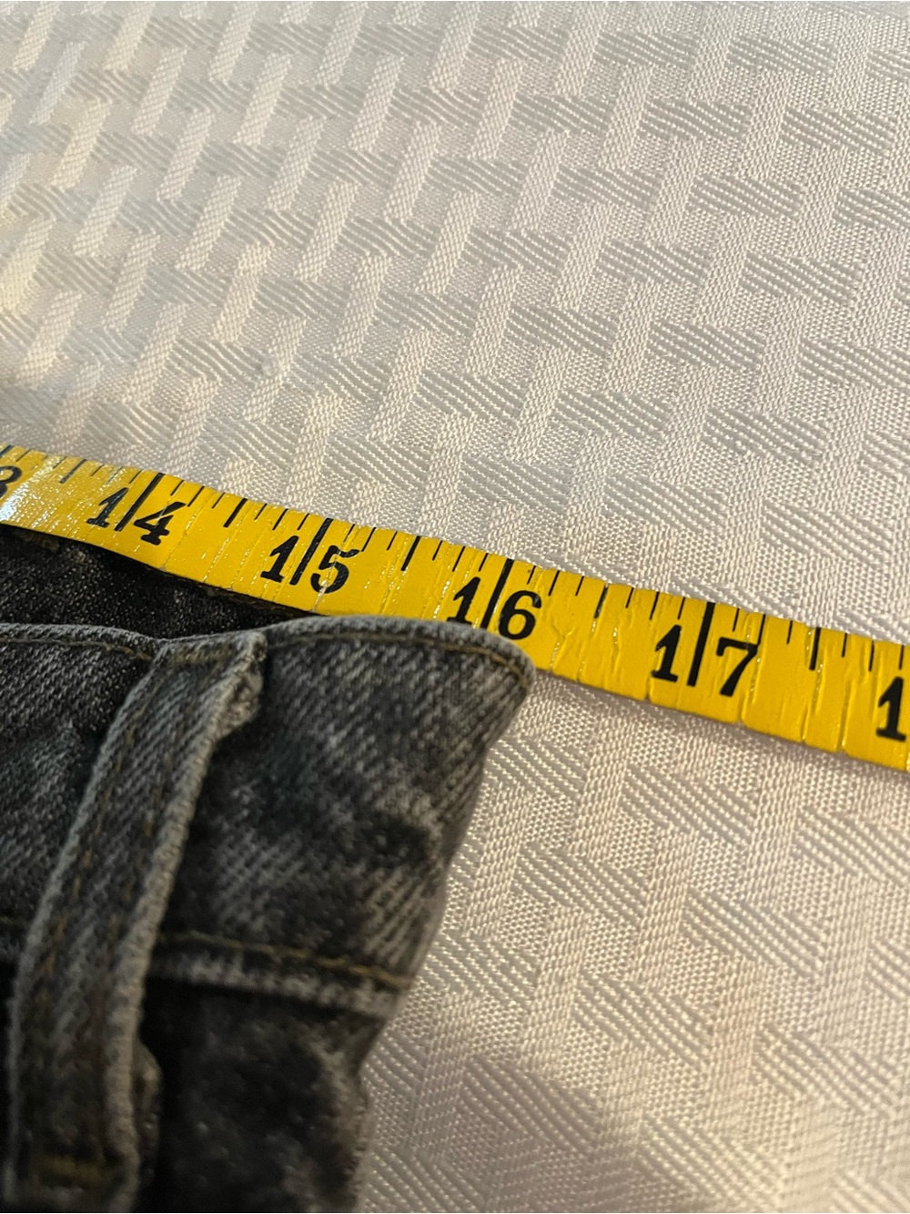 Men’s vintage orange tab 505 black jeans - Picture 7 of 9